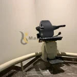 Stair chair for stairs used to lift elder people