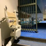 Stairlift for stairs by Manafeth Mobility in Dubai