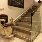 Stairlift for stairs for people with special need