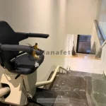 Stairlift for stairs moving downward
