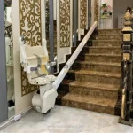 Stairlift install at Emaar South in Dubai by Manafeth UAE
