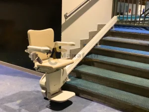Straight 1100 Stairlift in Arabian Ranches in Dubai