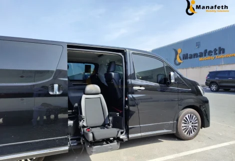 Toyota Granvia with BEV Turny Seat by Manafeth Mobility