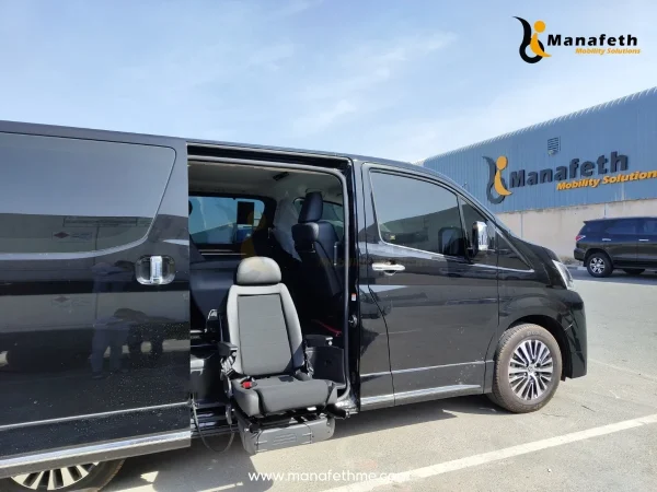 Toyota Granvia with BEV Turny Seat by Manafeth Mobility