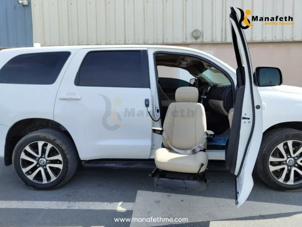 Toyota Sequoia Turny seat outside view