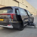 Turny orbit in Kia Carnival in Dubai by MAnafeth Mobility UAE