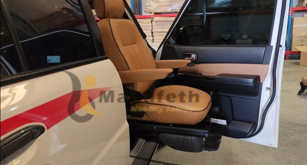 Turny seat in Nissan Super Safari Dubai