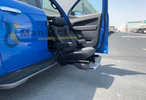Volkswagen Amarok with Turny seat by Manafeth Mobility UAE