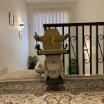 Wheelchair lift for elderly by Manafeth Mobility in Dubai