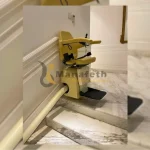 Wheelchair lift for stairs at the top by Manafeth UAE