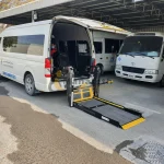 Wheelchair lifts for Al Thiqah Club Vans Sharjah by Manafeth Dubai