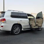 Lexus LX570 with turny out side view in Dubai UAE