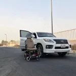 Lexus LX570 with turny seat in Dubai by Manafeth