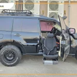 Mitsubishi Pajero with Turny seat out in Dubai by Manafeth