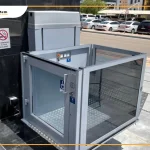 Outdoor Platform Lift for disabled people in Dubai by Manafeth