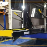 Wheelchair lift for Vans installed by Manafeth in Dubai