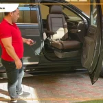 swivel seat in car for disabled