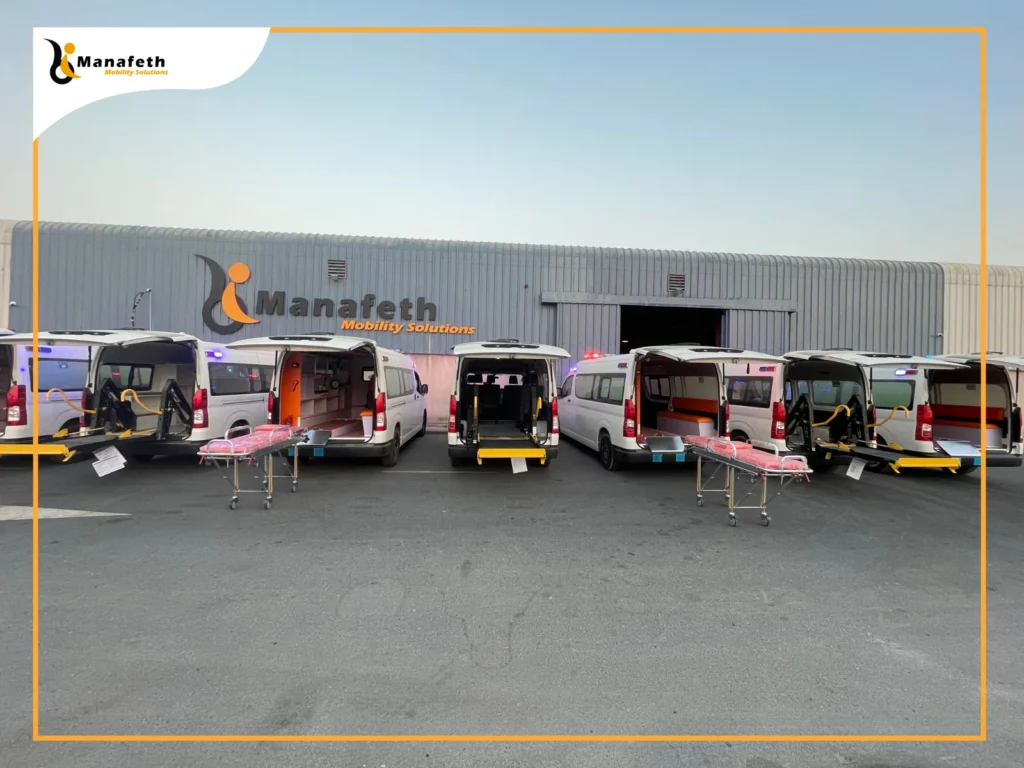 wheelchair lift in dubai by manafeth