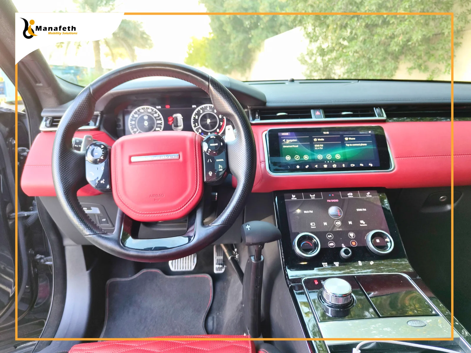 Carospeed Menox Hand Control installed in Range Rover