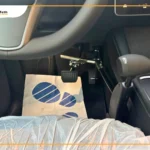 hand control installed in tesla by manafeth