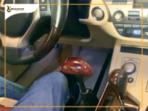 Hand control in lexus