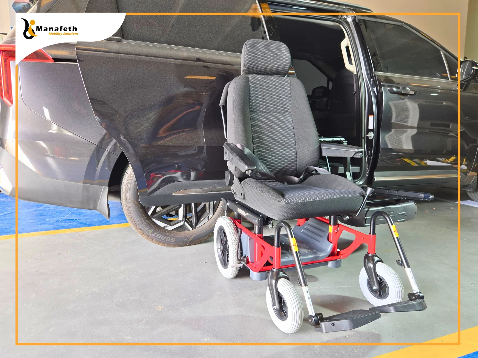 Turny seat in KIA Carnival