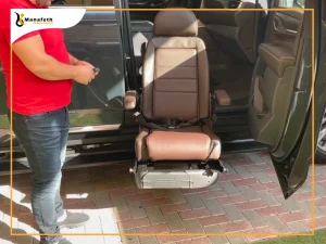 Turny seat Dubai in GMC denali