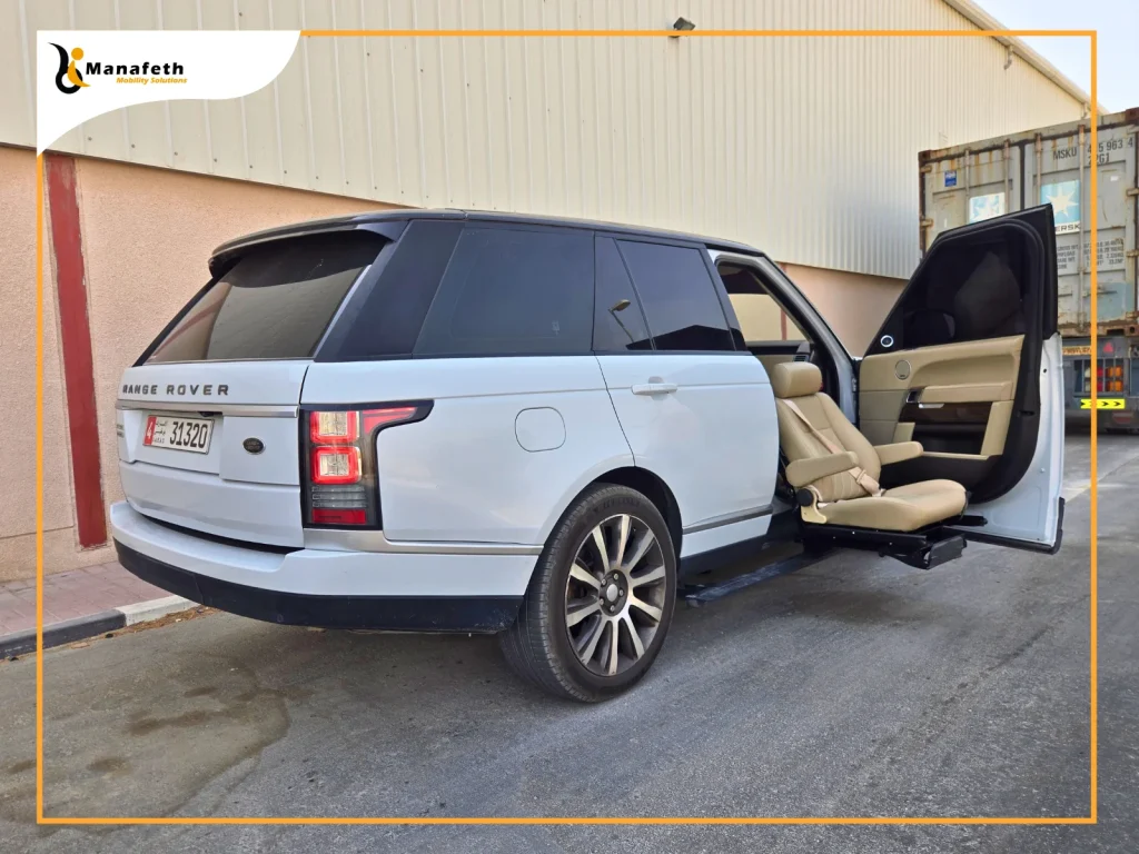 Turny evo seat in Range Rover