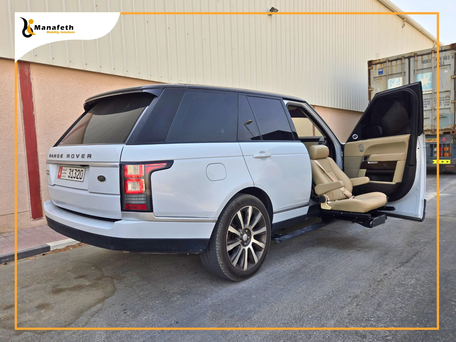 Turny evo installed in a Range Rover