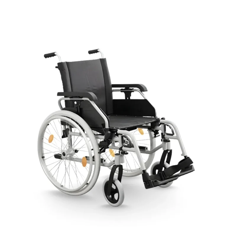 Manual Aluminium Wheelchair - Lightweight & Height Adjustable