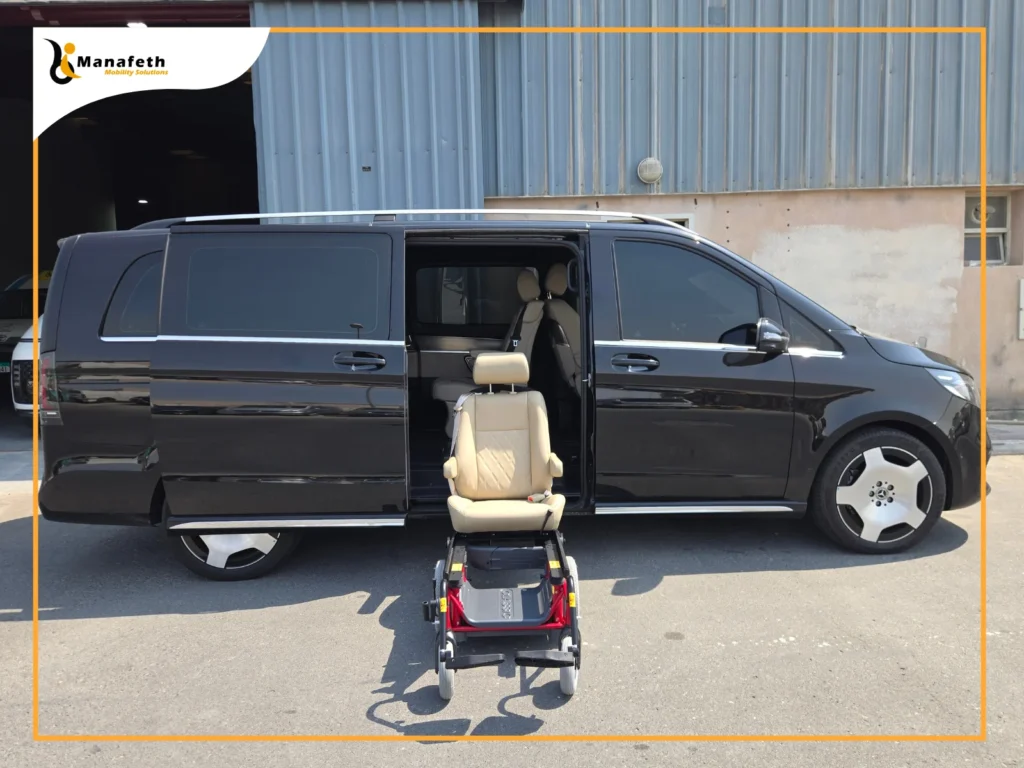 Turny seat dubai in benz v300 by manafeth