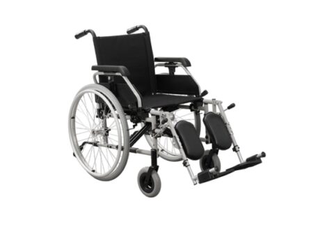 Aluminum Manual Wheelchair with Elevating Legrest