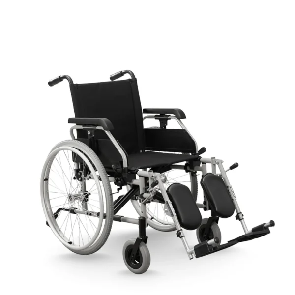 Aluminium Manual Wheelchair with Elevating Legrest