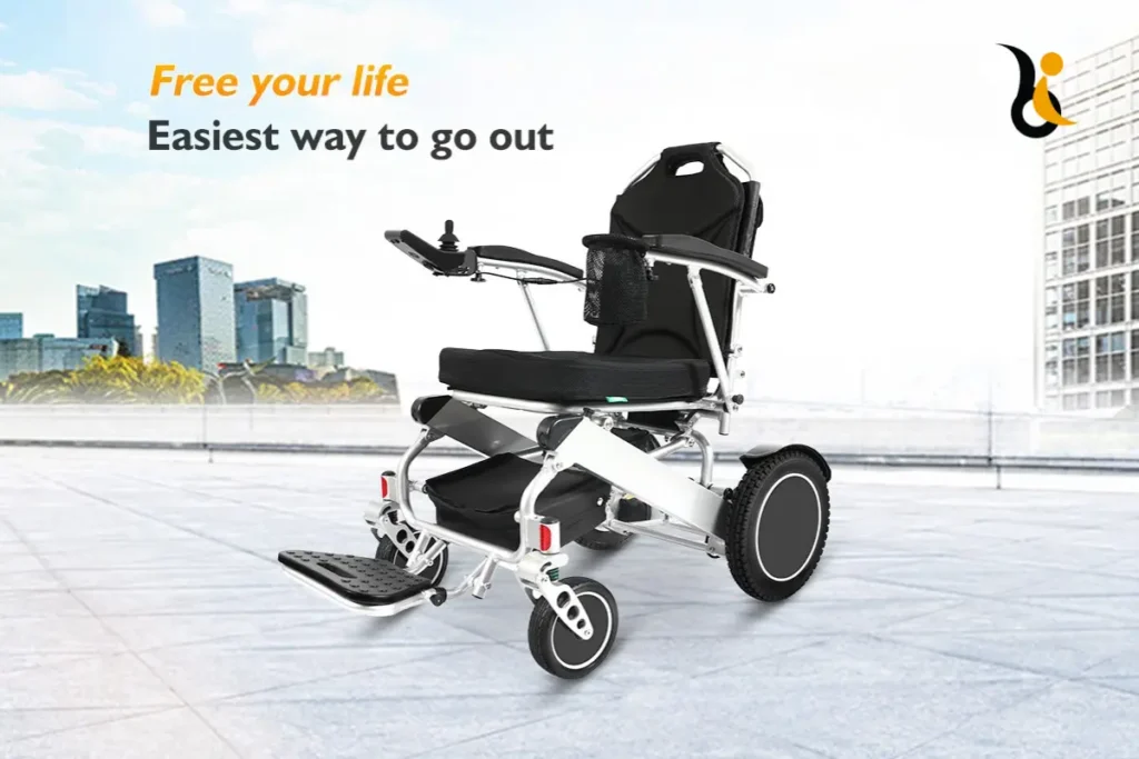 LUMI® MAX – Lightweight Foldable Electric Wheelchair