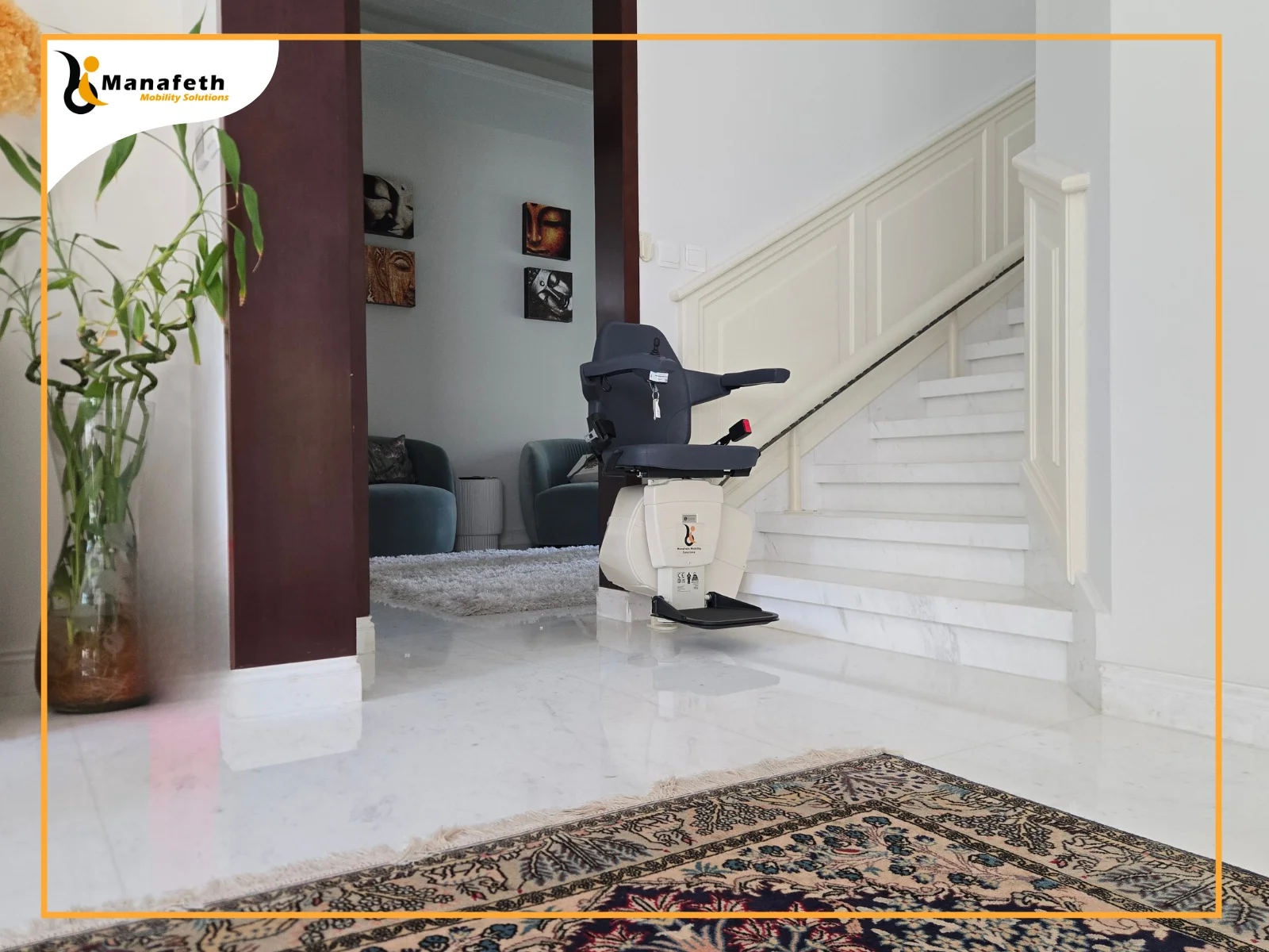 Stairlift Installed at The Meadows – Emaar, Dubai