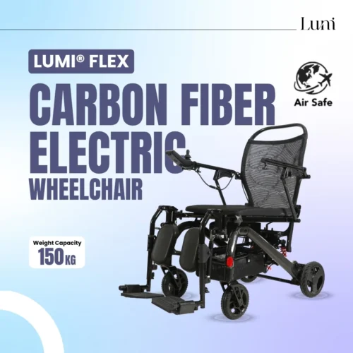 LUMI® FLEX – Carbon Fiber Lightweight Electric Wheelchair