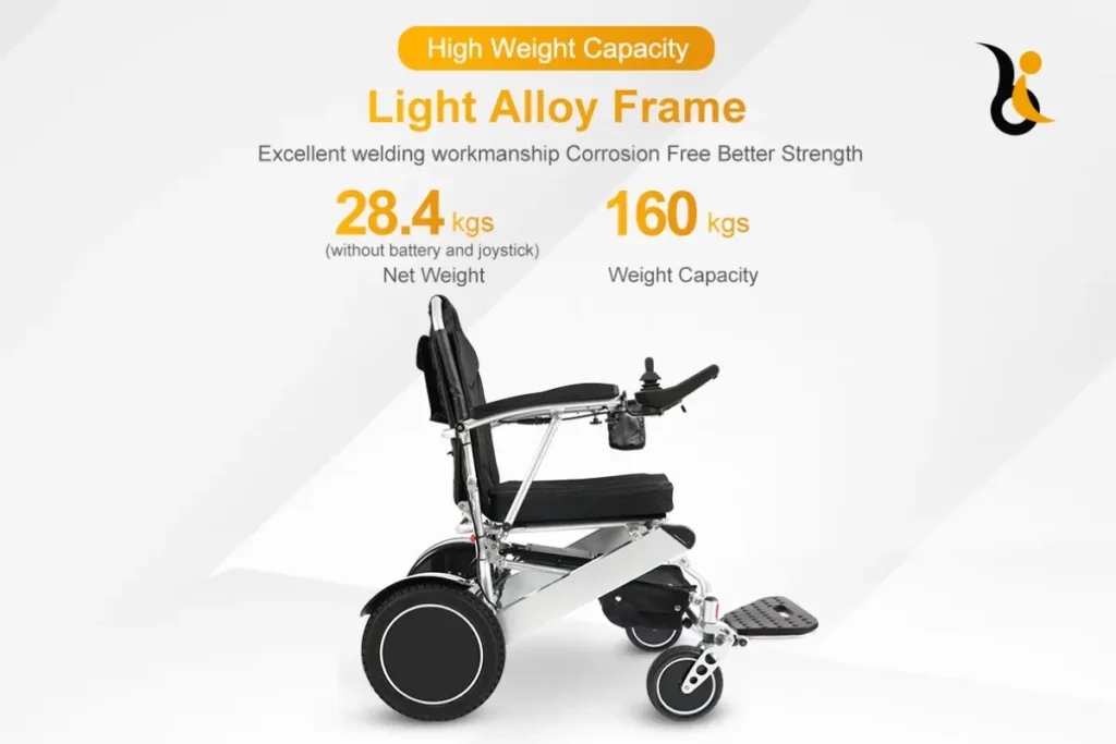 LUMI® MAX – Lightweight Foldable Electric Wheelchair
