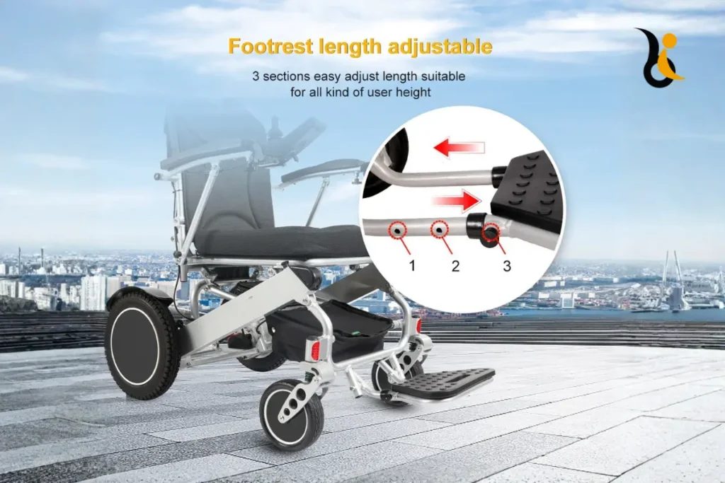 LUMI® MAX – Lightweight Foldable Electric Wheelchair