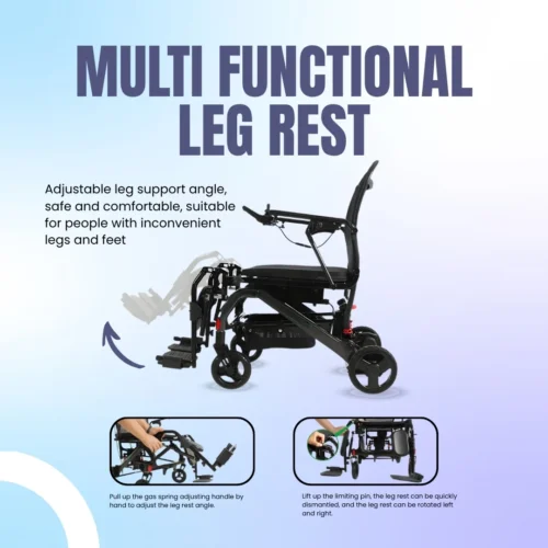 LUMI® FLEX – Carbon Fiber Lightweight Electric Wheelchair 8