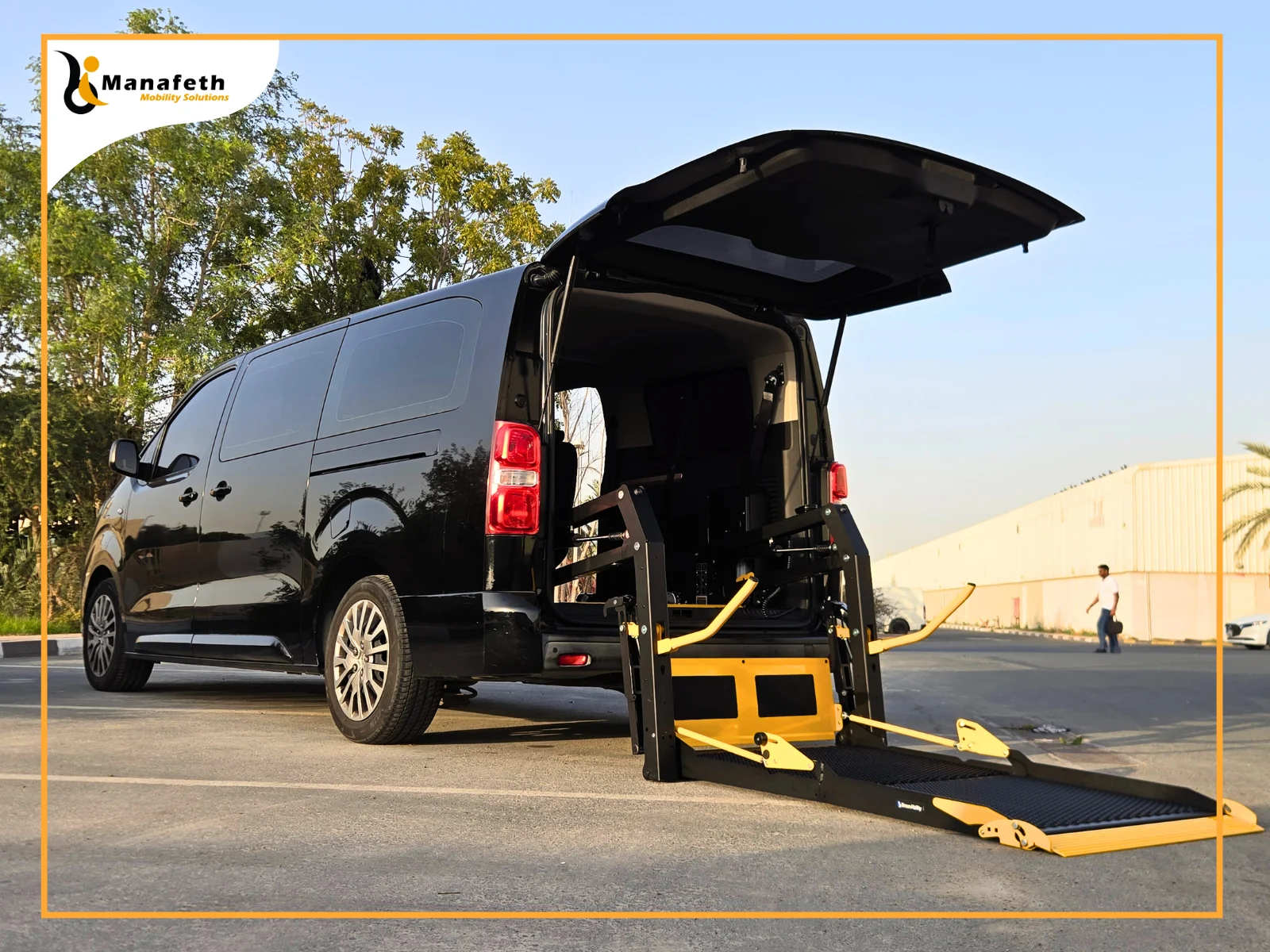Wheelchair Lift Installed in Opel Zafira