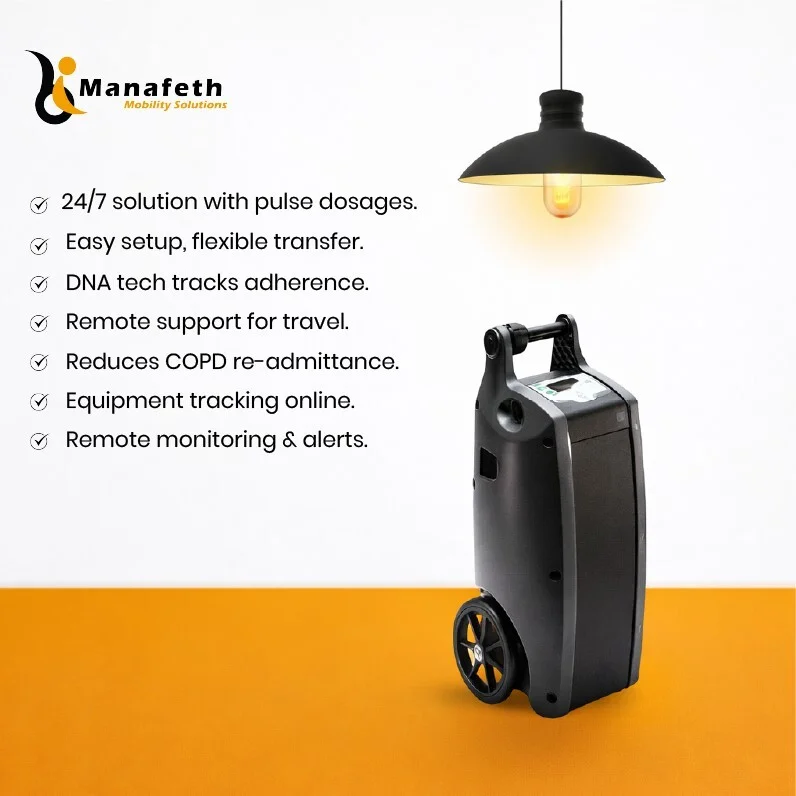 O2 OXLIFE INDEPENDENCE Portable Oxygen Concentrator - Image 2