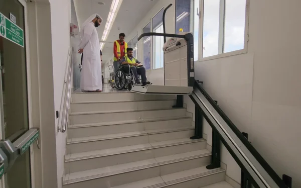 Outdoor Handicap Elevator - Sharjah Airport