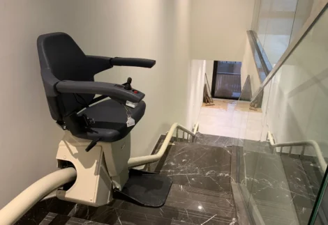 Curved Stairlift for the elderly - AL-Furjan Dubai