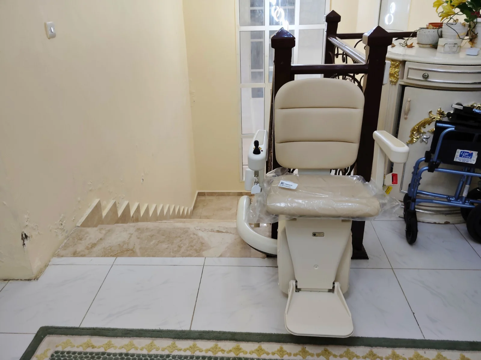 Handicare Curved Stairlift - Khalifa City, Dubai