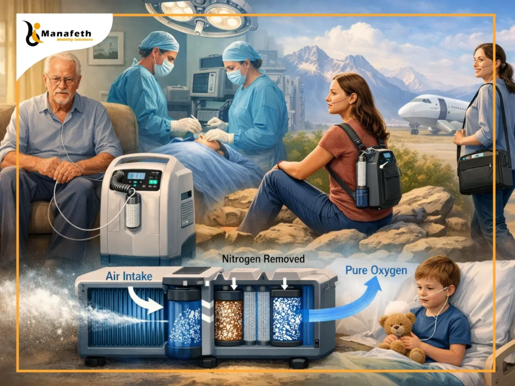 Who needs an oxygen concentrator?