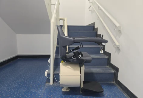 Handicare Chairlift for Curved Stairs - Hatta, Dubai