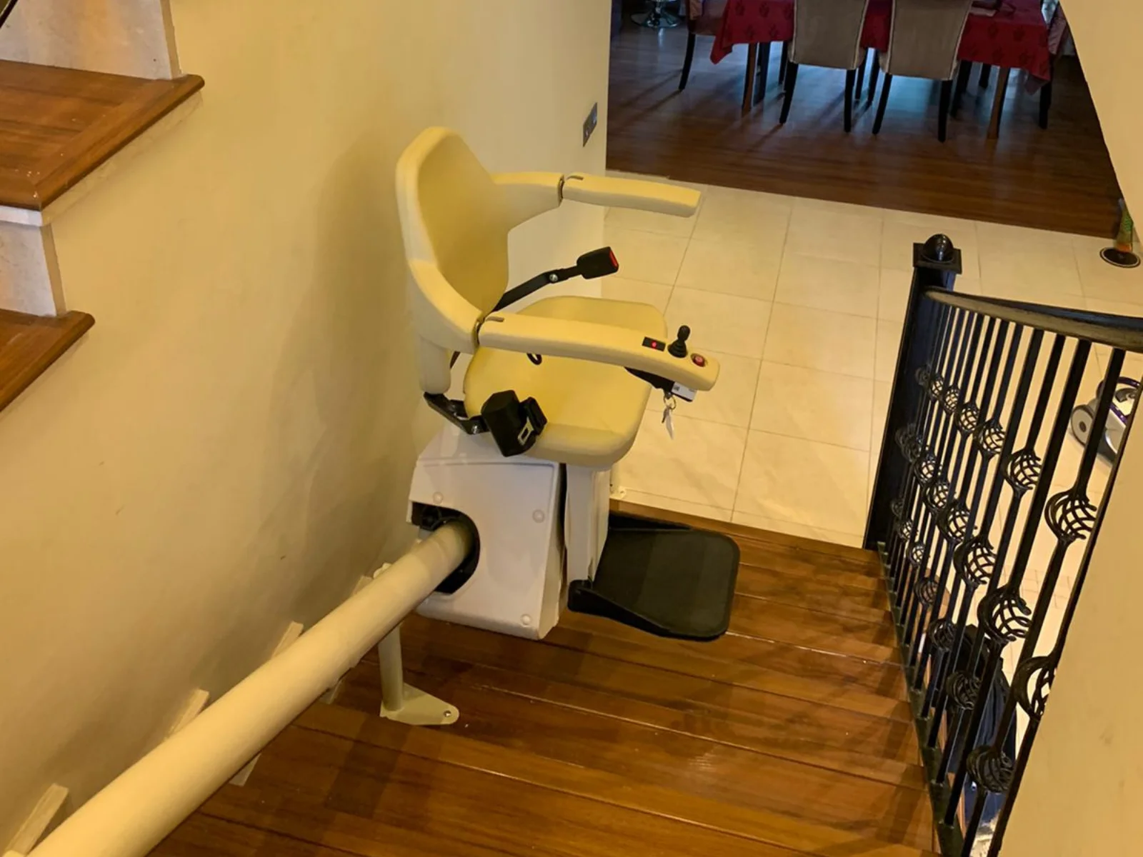 Stairlift for Curved Stairs - Bluewater Island, Dubai