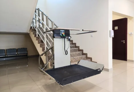 Platform Wheelchair Lift for Stairs - Dubai Municipality