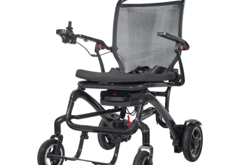 Foldable lightweight carbon fiber electric wheelchair - Airsafe
