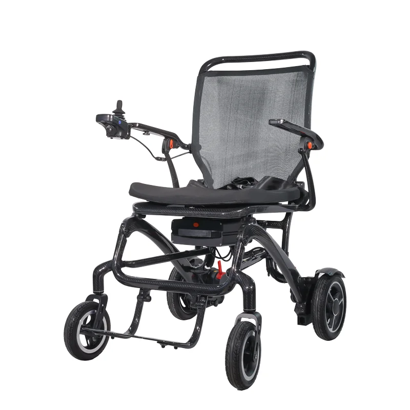 Foldable lightweight carbon fiber electric wheelchair - Airsafe
